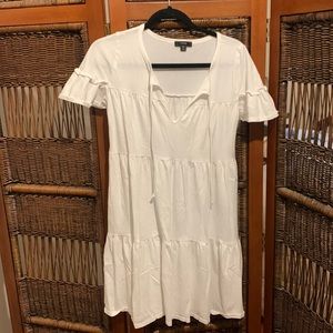 White XS J Crew Dress